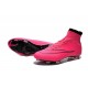Nike Nuove Scarpe Calcio Mercurial Superfly CR7 FG Rosa Nero