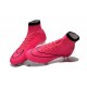 Nike Nuove Scarpe Calcio Mercurial Superfly CR7 FG Rosa Nero