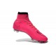 Nike Nuove Scarpe Calcio Mercurial Superfly CR7 FG Rosa Nero