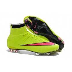 Scarpini da Calcio Nike Mercurial Superfly FG ACC Giallo Rosso