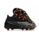 Scarpe Nike Phantom GX Elite DF FG Nero Summit Bianco Grigio Fumo Scuro