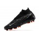 Scarpe Nike Phantom GX Elite DF FG Nero Summit Bianco Grigio Fumo Scuro