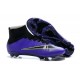 Nike Nuove Scarpe Calcio Mercurial Superfly CR7 FG Viola Nero