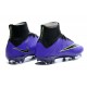 Nike Nuove Scarpe Calcio Mercurial Superfly CR7 FG Viola Nero