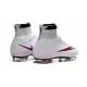 Scarpini da Calcio Nike Mercurial Superfly FG ACC Bianco Rosso