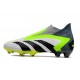 Scarpa adidas Predator Accuracy+ FG Bianco Nero Core Limone Lucido