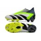 Scarpa adidas Predator Accuracy+ FG Bianco Nero Core Limone Lucido