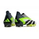 Scarpa adidas Predator Accuracy+ FG Bianco Nero Core Limone Lucido