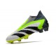 Scarpa adidas Predator Accuracy+ FG Bianco Nero Core Limone Lucido