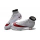 Scarpini da Calcio Nike Mercurial Superfly FG ACC Bianco Rosso