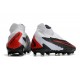 Scarpe Nike Phantom GX Elite DF FG Nero Grigio Rosso