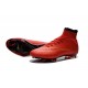 Cristiano Ronaldo Nike Scarpa da Calcio Mercurial Superfly 4 FG Rosso Oro