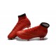 Cristiano Ronaldo Nike Scarpa da Calcio Mercurial Superfly 4 FG Rosso Oro
