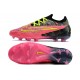 Scarpa Nike Phantom GX Elite FG Rosa Nero Amarillo