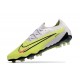 Scarpa Nike Phantom GX Elite FG Verde Grigio