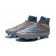 Scarpini da Calcio Nike Mercurial Superfly FG ACC Grigio Blu