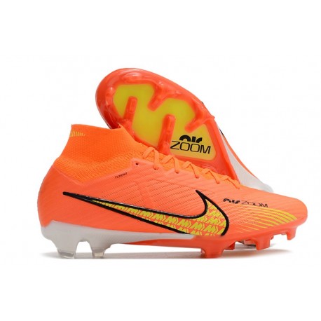 Nike Air Zoom Mercurial Superfly IX Elite FG Arancio Oro