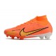 Nike Air Zoom Mercurial Superfly IX Elite FG Arancio Oro