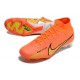 Nike Air Zoom Mercurial Superfly IX Elite FG Arancio Oro