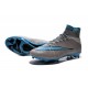 Scarpini da Calcio Nike Mercurial Superfly FG ACC Grigio Blu