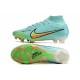 Nike Air Zoom Mercurial Superfly IX Elite FG Blu Giallo