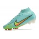 Nike Air Zoom Mercurial Superfly IX Elite FG Blu Giallo