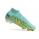 Nike Air Zoom Mercurial Superfly IX Elite FG Blu Giallo