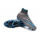 Scarpini da Calcio Nike Mercurial Superfly FG ACC Grigio Blu