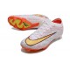 Nike Zoom Mercurial Vapor 15 Elite FG Bianco Arancio Giallo