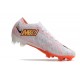Nike Zoom Mercurial Vapor 15 Elite FG Bianco Arancio Giallo