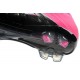 Nuove Scarpe Calcio Nike Mercurial Superfly Iv CR7 FG Pelle Nero Rosa