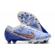 Nike Zoom Mercurial Vapor 15 Elite AG PRO Bianco Blu Oro