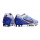 Nike Zoom Mercurial Vapor 15 Elite AG PRO Bianco Blu Oro