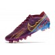 Nike Zoom Mercurial Vapor 15 Elite AG PRO KM Barbabietola Scuro Mtlc Vivid Oro