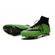 Nike Scarpa da Calcio Nuovo Mercurial Superfly FG Cristiano Ronaldo Verde Nero