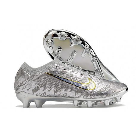 Nike Zoom Mercurial Vapor 15 Elite AG PRO Argento Oro