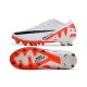 Nike Zoom Mercurial Vapor 15 Elite AG PRO Bianco Cremisi Vivace Nero