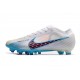 Nike Zoom Mercurial Vapor 15 Elite AG PRO Bianco Blu Baltico Rosa Blast Indigo Haze
