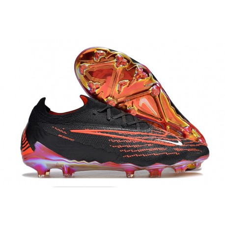 Scarpa Nike Phantom GX Elite FG Nero Cremisi