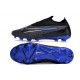 Scarpa Nike Phantom GX Elite FG Nero Cromo Hyper Royal