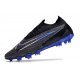 Scarpa Nike Phantom GX Elite FG Nero Cromo Hyper Royal