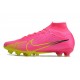 Nike Zoom Mercurial Superfly IX Elite AG Rosa Giallo