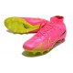 Nike Zoom Mercurial Superfly IX Elite AG Rosa Giallo