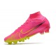 Nike Zoom Mercurial Superfly IX Elite AG Rosa Giallo