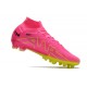 Nike Zoom Mercurial Superfly IX Elite AG Rosa Giallo