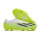 adidas X Crazyfast.1 Laceless FG Bianco Nero Core Limone Lucido