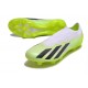 adidas X Crazyfast.1 Laceless FG Bianco Nero Core Limone Lucido