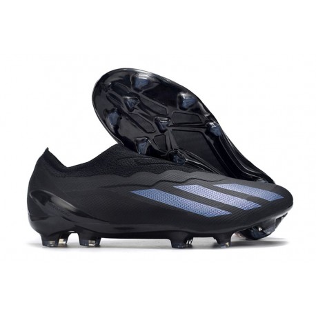 adidas X Crazyfast.1 Laceless FG Nero Core