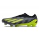 adidas X Crazyfast.1 Laceless FG Nero Core Team Giallo Solare 2 Grigio 5