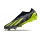adidas X Crazyfast.1 Laceless FG Nero Core Team Giallo Solare 2 Grigio 5